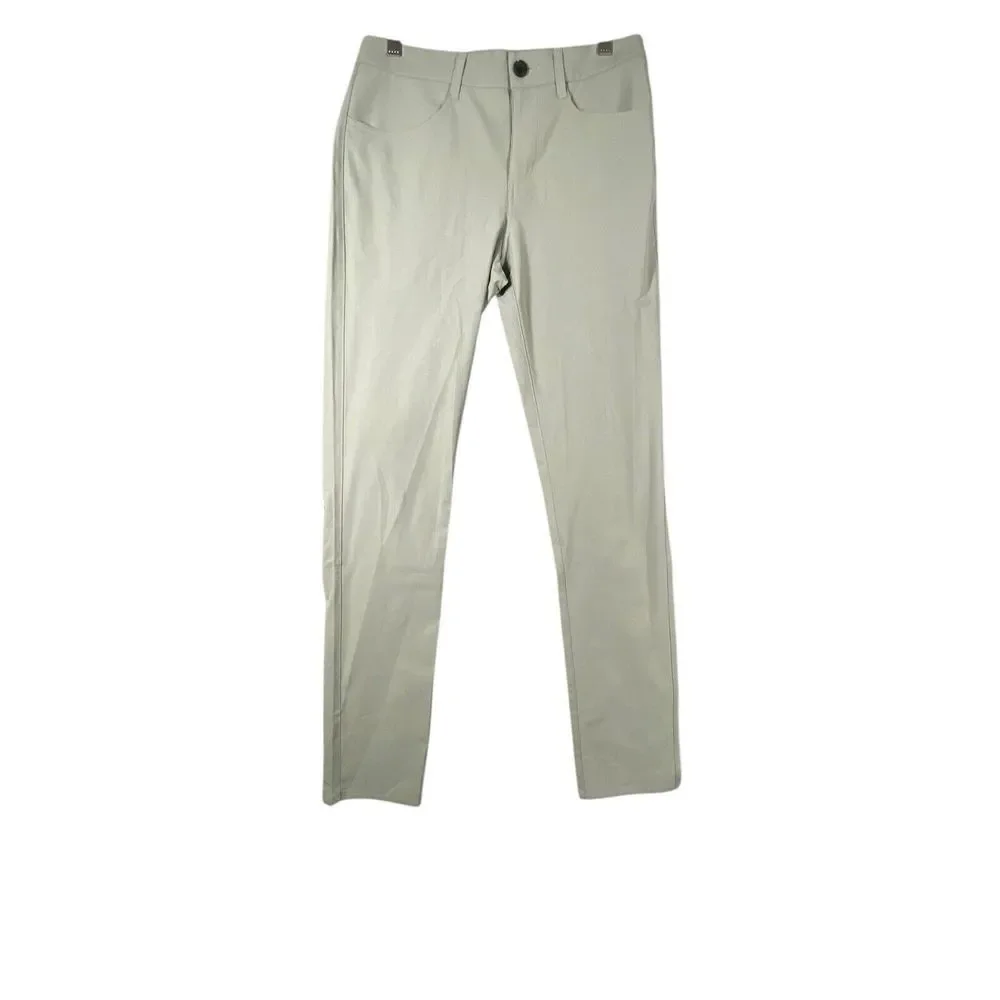 Vuori Men's Meta Pant‎ (V430) Zip Pocket Tapered Leg Driftwood Size 28